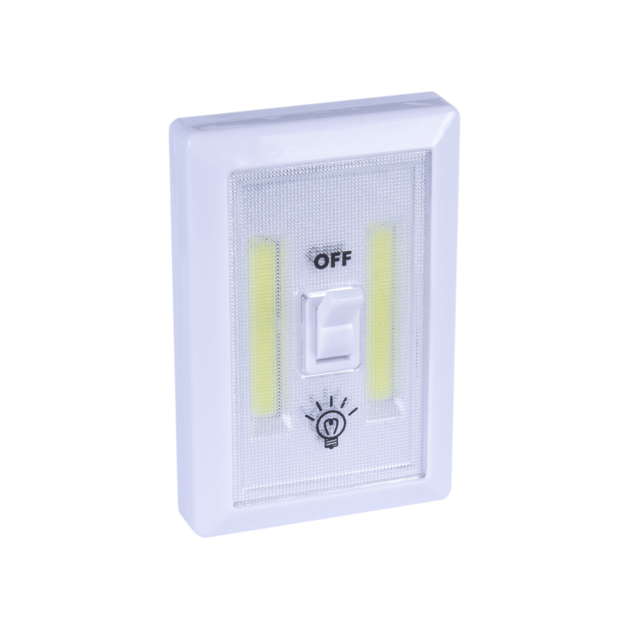 Battery shop light switch