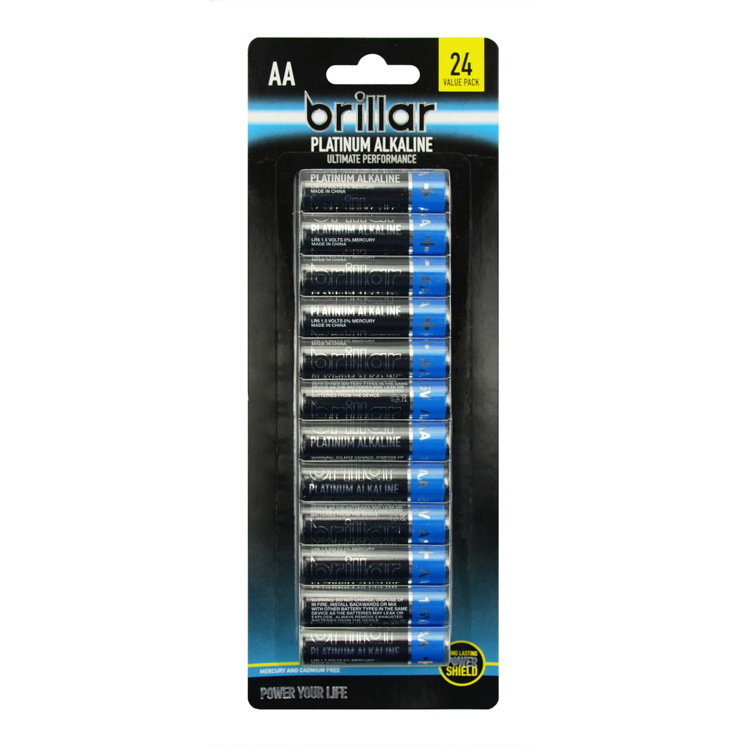 AA Platinum Alkaline Batteries 24 Pack - Living Today