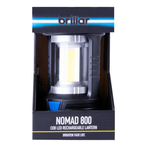 Brillar Nomad - 800 Lumen Rechargeable Lantern