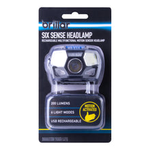 Load image into Gallery viewer, Brillar Sixth Sense - 6 Mode Rechargeable Headlamp